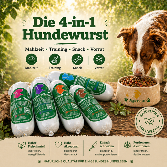 Hondenworst struisvogel 800 gram
